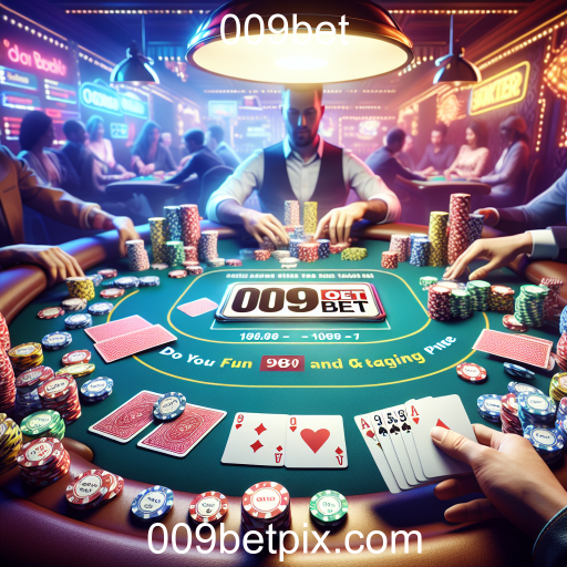 A Ascensão do Poker Online: Uma Experiência no 009bet